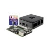 Raspberry Pi Raspberry Pi 3 B+ Single Board Computer 1GB RAM, Broadcom BCM2837B0 Quad-Core SoC, 64-bit RPi3B+_NOOBS_Case