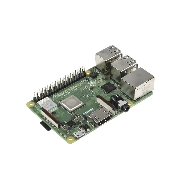 Raspberry Pi Raspberry Pi 3 B+ Single Board Computer 1GB RAM, Broadcom BCM2837B0 Quad-Core SoC, 64-bit RPi3B+_NOOBS_Case