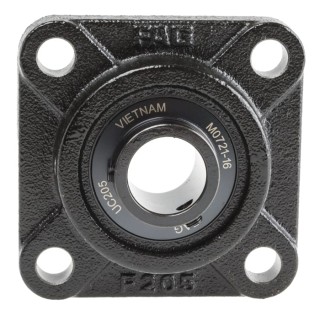FAG 4 Hole Flange Bearing Unit Cast Iron 25 mm ID UCF205-J7