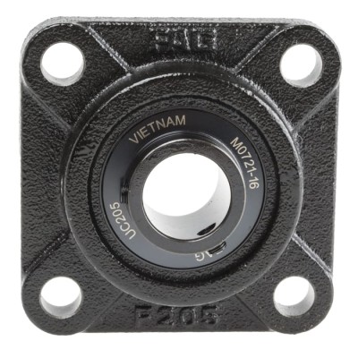 FAG 4 Hole Flange Bearing Unit Cast Iron 25 mm ID UCF205-J7