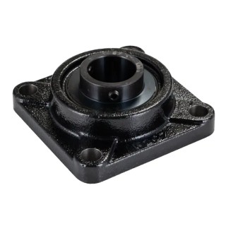 FAG Cast Iron Flange Bearing Unit 4 Hole 35 mm Inside Diameter UCF207-J7