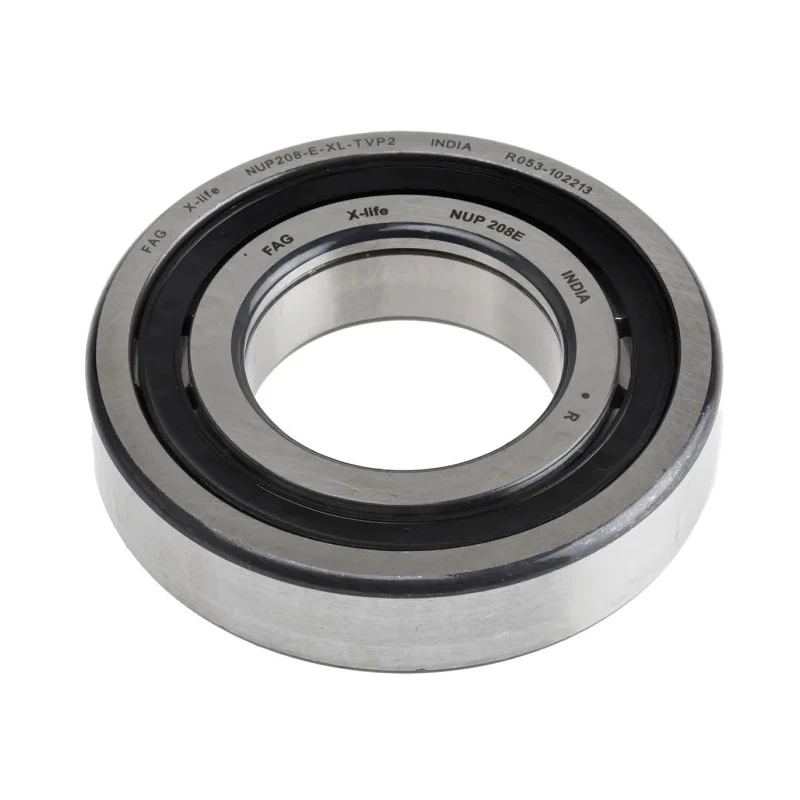 FAG Single Row Cylindrical Roller Bearing 40 mm Inside Diameter, 80 mm Outside Diameter NUP208-E-XL-TVP2
