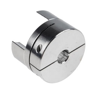 Ruland 50.8 mm OD Elastomer Aluminium Zero Backlash Clamp Jaw Coupler MJC51-12-A