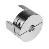 Ruland 50.8 mm OD Elastomer Aluminium Zero Backlash Clamp Jaw Coupler MJC51-12-A