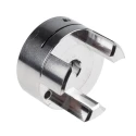 Ruland 50.8 mm OD Elastomer Aluminium Zero Backlash Clamp Jaw Coupler MJC51-12-A