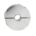 Ruland 50.8 mm OD Elastomer Aluminium Zero Backlash Clamp Jaw Coupler MJC51-12-A