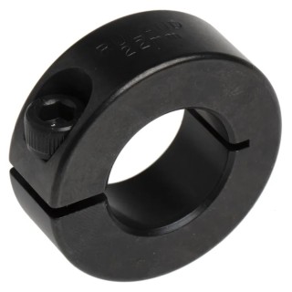 Ruland One Piece Carbon Steel Shaft Collar Clamp Screw Bore 22 mm OD 42 mm Width 15 mm MCL-22-F
