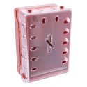 Brady 12 Padlock Lockout Station Ultra Compact Lock Box Red ULTRA COMPACT LOCK BOX, RED