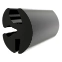 RS PRO Black Ethylene Propylene Diene Monomer Edging Strip 20.9 mm 175-2583