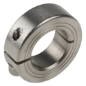 Ruland Shaft Collar One Piece Clamp Screw Stainless Steel 303 OD 45 mm W 15 mm MCL-25-SS