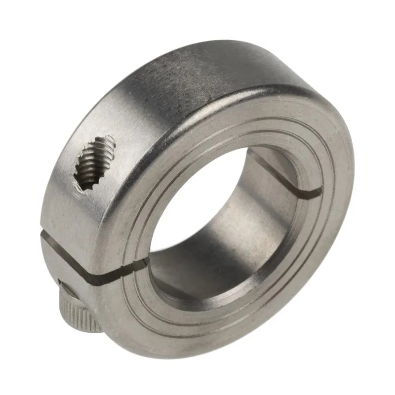 Ruland Shaft Collar One Piece Clamp Screw Stainless Steel 303 OD 45 mm W 15 mm MCL-25-SS