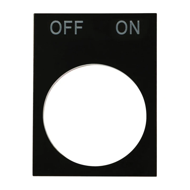 RS PRO Legend Plate Accessory for Ptec Push Button 175-3960