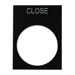RS PRO Legend Plate Accessory for Use with Ptec Push Button 175-3955