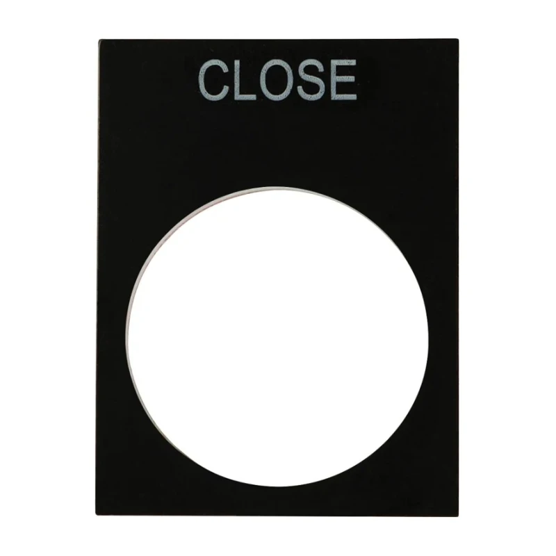 RS PRO Legend Plate Accessory for Use with Ptec Push Button 175-3955