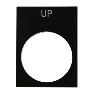 RS PRO Legend Plate Accessory for Ptec Push Button 175-3967