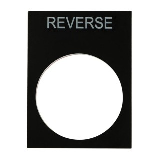 RS PRO Legend Plate Accessory for Ptec Push Button 175-3964