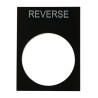RS PRO Legend Plate Accessory for Ptec Push Button 175-3964