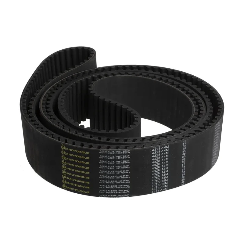 RS PRO Timing Belt, Rubber Material, 309 Teeth, 700 mm Length, 50 mm Width, Pitch 14mm, Temperature Range -30°C to 175-5212