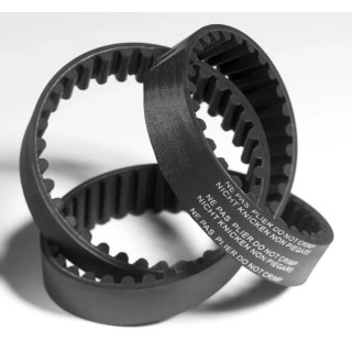 RS PRO Timing Belt 108 Teeth, 540 mm Length, 9 mm Width HTD Rubber Fibreglass Cord 5 mm Pitch 175-5220