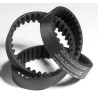 RS PRO Timing Belt 108 Teeth, 540 mm Length, 9 mm Width HTD Rubber Fibreglass Cord 5 mm Pitch 175-5220
