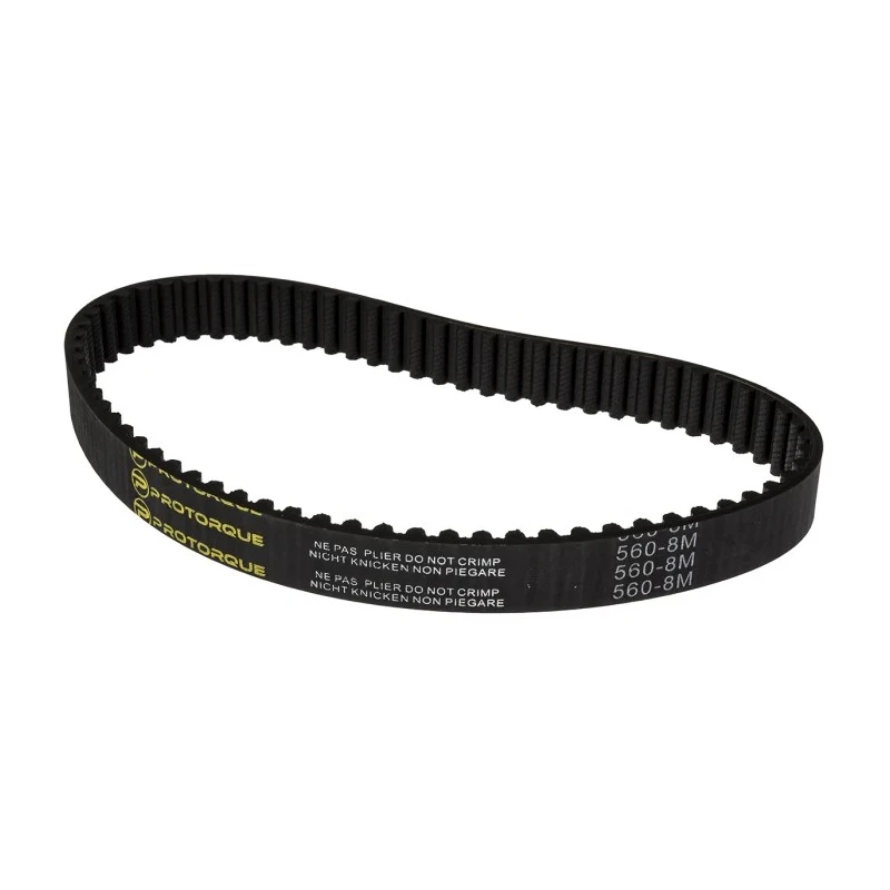 RS PRO HTD Timing Belt Rubber Fibreglass Cord 70 Teeth 560 mm Length 20 mm Width 8 mm Pitch 175-5223