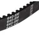 RS PRO Timing Belt 80 Teeth, 640 mm Length, 20 mm Width, Fibreglass Cord, Rubber Material, HTD Series 175-5231