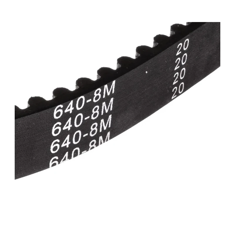 RS PRO Timing Belt 80 Teeth, 640 mm Length, 20 mm Width, Fibreglass Cord, Rubber Material, HTD Series 175-5231