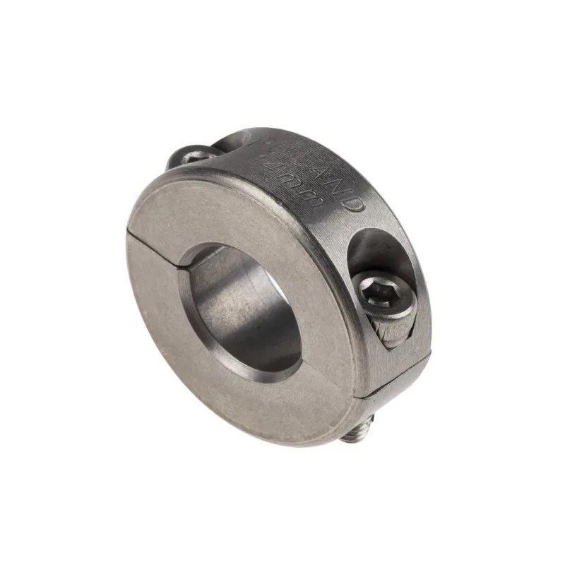Ruland Stainless Steel Two Piece Shaft Collar Clamp Screw, Bore Diameter 14mm, OD 30mm, Width 11mm MSP-14-SS