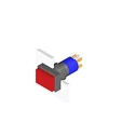 EAO Red Push Button Modular Switch Actuator for Use with Series 31 Switch 31-121.022