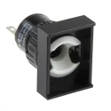 EAO Panel Mount LED Pilot Light 31 Series 16 mm Cutout IP40 Rectangular 