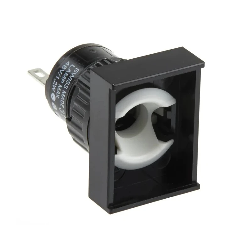EAO Panel Mount LED Pilot Light 31 Series 16 mm Cutout IP40 Rectangular 