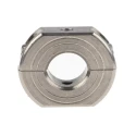 Ruland Stainless Steel Two Piece Clamp Screw Shaft Collar, Bore Diameter 10 mm, Outside Diameter 24 mm, Width 9 OF-MSP-10-SS