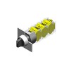 EAO 04 Series 2 Position Selector Switch Head IP65 for Industrial Automation Applications