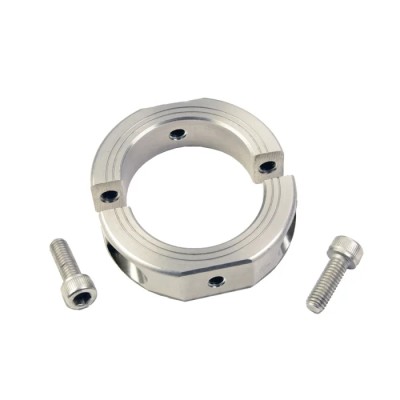 Ruland Stainless Steel Two Piece Shaft Collar, Clamp Screw Fastening, 16mm Bore, 34mm OD, 13mm Width OF-MSP-16-SS