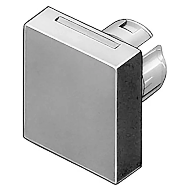 EAO Red Square Push Button Lens for Use with Series 51 Switch 51-953.2