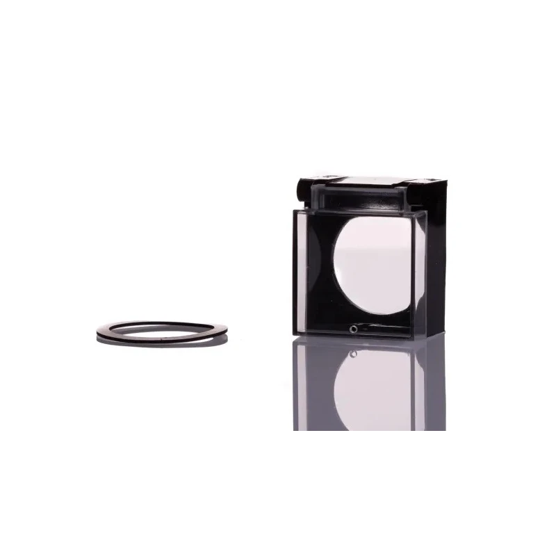 EAO Protective Cover for Use with Series 51 Switch, Transparent Plastic, 18mm Height 51-920