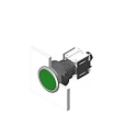 EAO Illuminated Push Button for Use with Series 71 Switch 71-600.0
