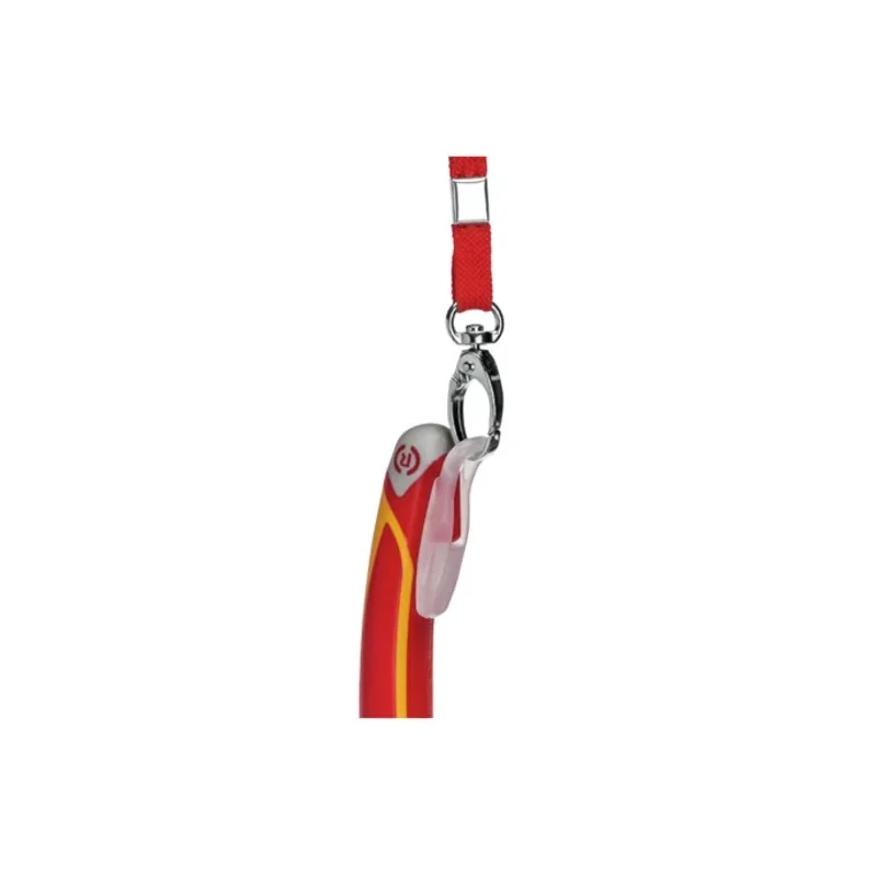 NWS ESD Safe Flush Cable Cutter 210mm, VDE/1000V Approved, Steel Blade, Rubber Grip, Plastic Handle N043-49-VDE-210-SB