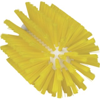 Vikan Yellow Bottle Brush, 30 mm Bristle Length, 160 mm Overall Length, 90 mm Diameter Brush 5380906