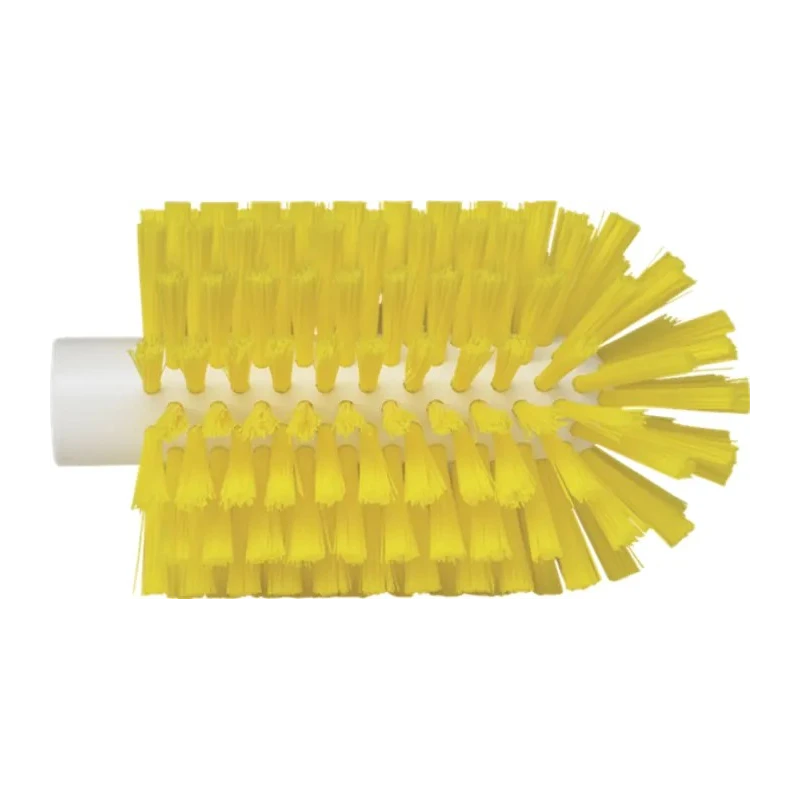 Vikan Yellow Bottle Brush, 30 mm Bristle Length, 160 mm Overall Length, 90 mm Diameter Brush 5380906