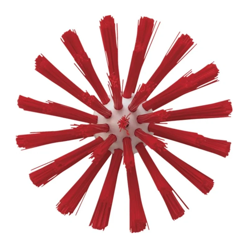 Vikan Red Bottle Brush, Polypropylene Handle and Bristles, 37 mm Bristle Length, 170 mm Overall Length, 103 mm 53801034