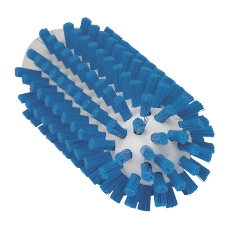 Vikan Bottle Brush Blue Bristle, 10 mm Bristle Length, 140 mm Overall Length, 50 mm Brush Diameter 5380503