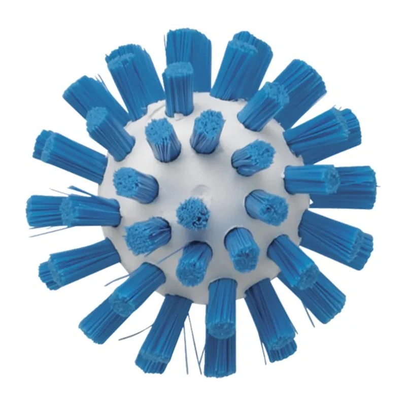 Vikan Bottle Brush Blue Bristle, 10 mm Bristle Length, 140 mm Overall Length, 50 mm Brush Diameter 5380503