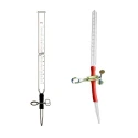 Burettes With Pinch Cock Rubber Tubing & Glass Jet for lab image-1