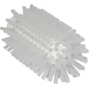 Vikan White Bottle Brush 11 mm Bristle Length, 145 mm Overall Length, 63 mm Brush Diameter 5380635