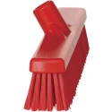 Vikan Broom Red Medium Bristle Sweeping Broom for Dry Areas and Wet Areas 31744