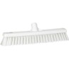 Vikan Push Broom for Wet Areas and Dry Areas, White, 410mm Width, 52mm Bristle Length, Model 31745