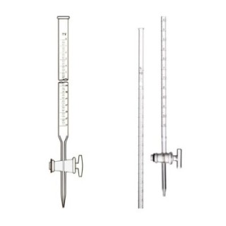 Burettes With Straight Bore Glass Key Stopcock for lab image-1