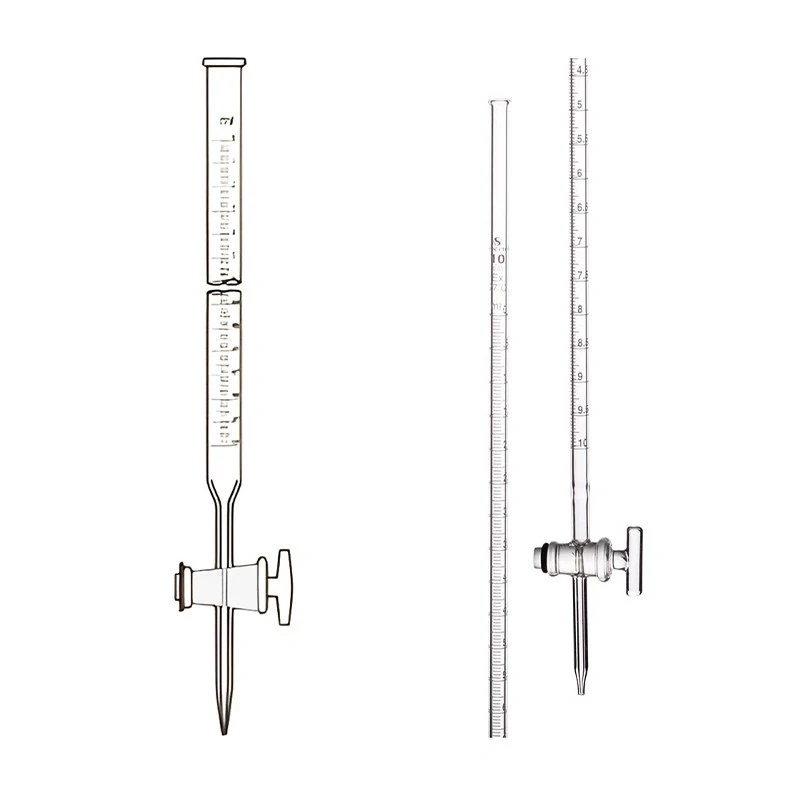 Burettes With Straight Bore Glass Key Stopcock for lab image-1