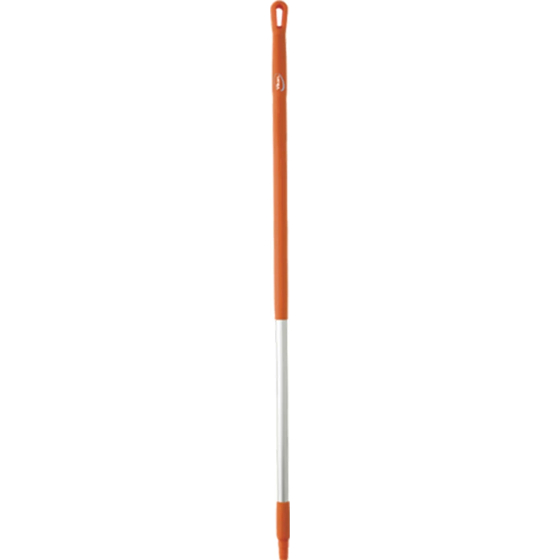 Vikan Orange Aluminium Broom Handle 1.31 m Ergonomic 31mm Diameter 29357